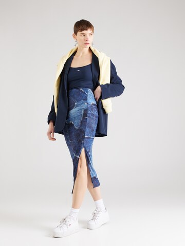 Tommy Jeans Top 'ESSENTIAL' in Blue