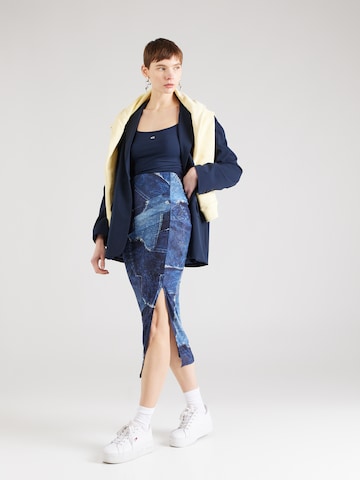 Tommy Jeans Top 'ESSENTIAL' in Blau