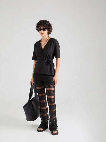 s.Oliver Blouse in Zwart