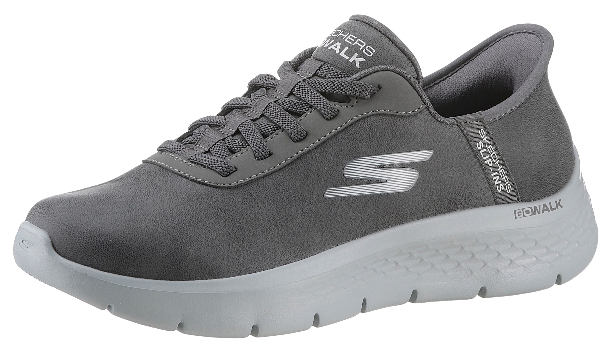 SKECHERS Sneaker in Grau: Vorderseite