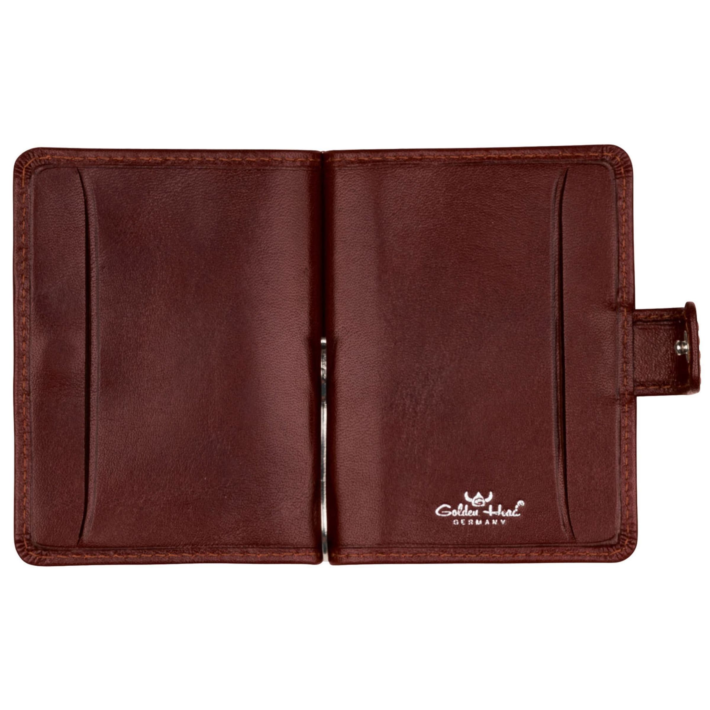 Portamonete 'Colorado' di GOLDEN HEAD in marrone