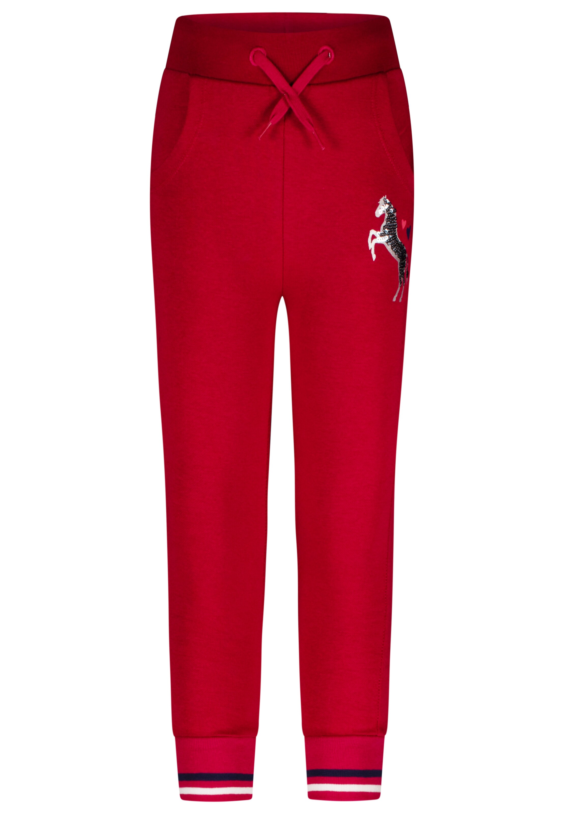 SALT AND PEPPER Tapered Hose 'Star Stable' in Rot: Vorderseite