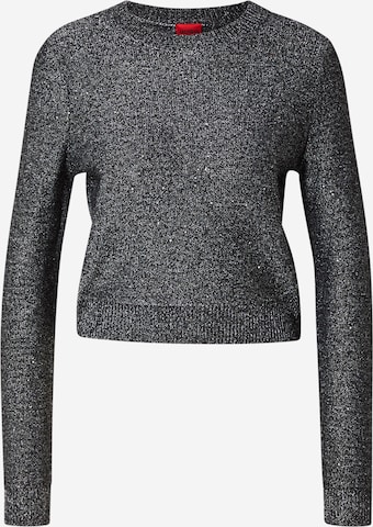 HUGO Neulepaita 'Suneri' värissä musta: etupuoli