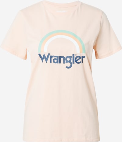 Maglietta in M WRANGLER di colore marino / menta / pesca / bianco, Visualizzazione prodotti