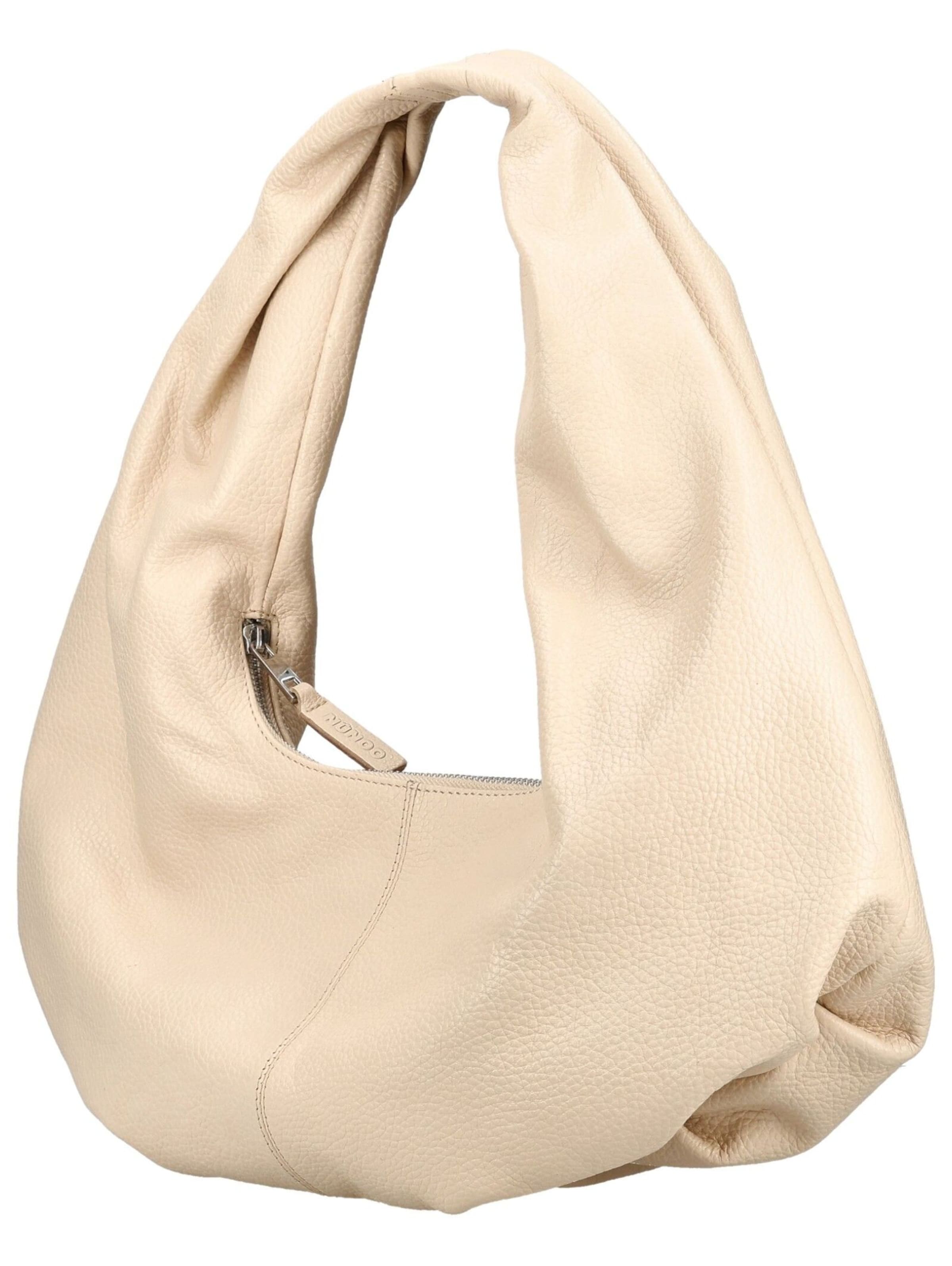 Sacs à main NÚNOO en beige : devant