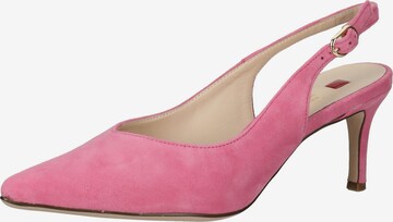 Högl Slingpumps in Roze: voorkant