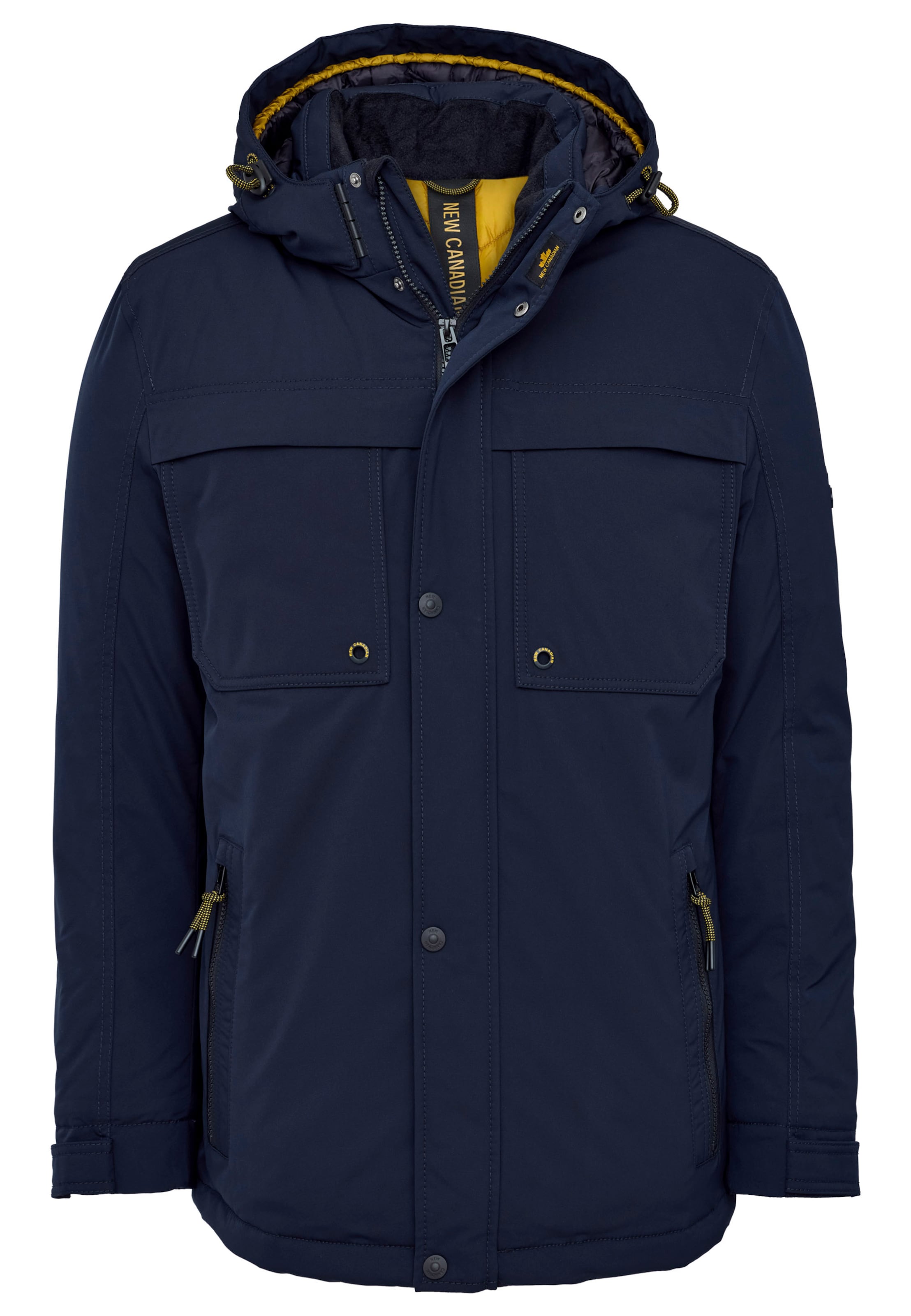 NEW CANADIAN Performance Jacket in Blue: front