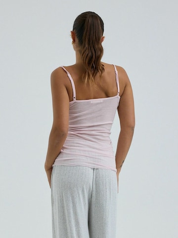 Seamless Basic Top ' Cotton ' in Pink