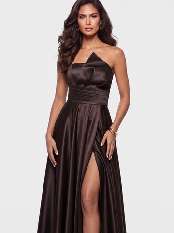 Ombre Evening dress in Brown