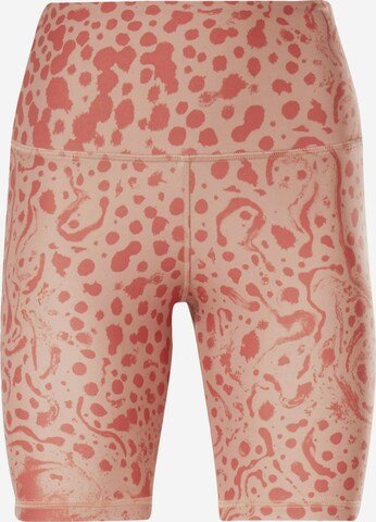 Reebok Skinny Sportshorts in Rot: predná strana