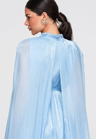 Ombre Avondjurk in Blauw