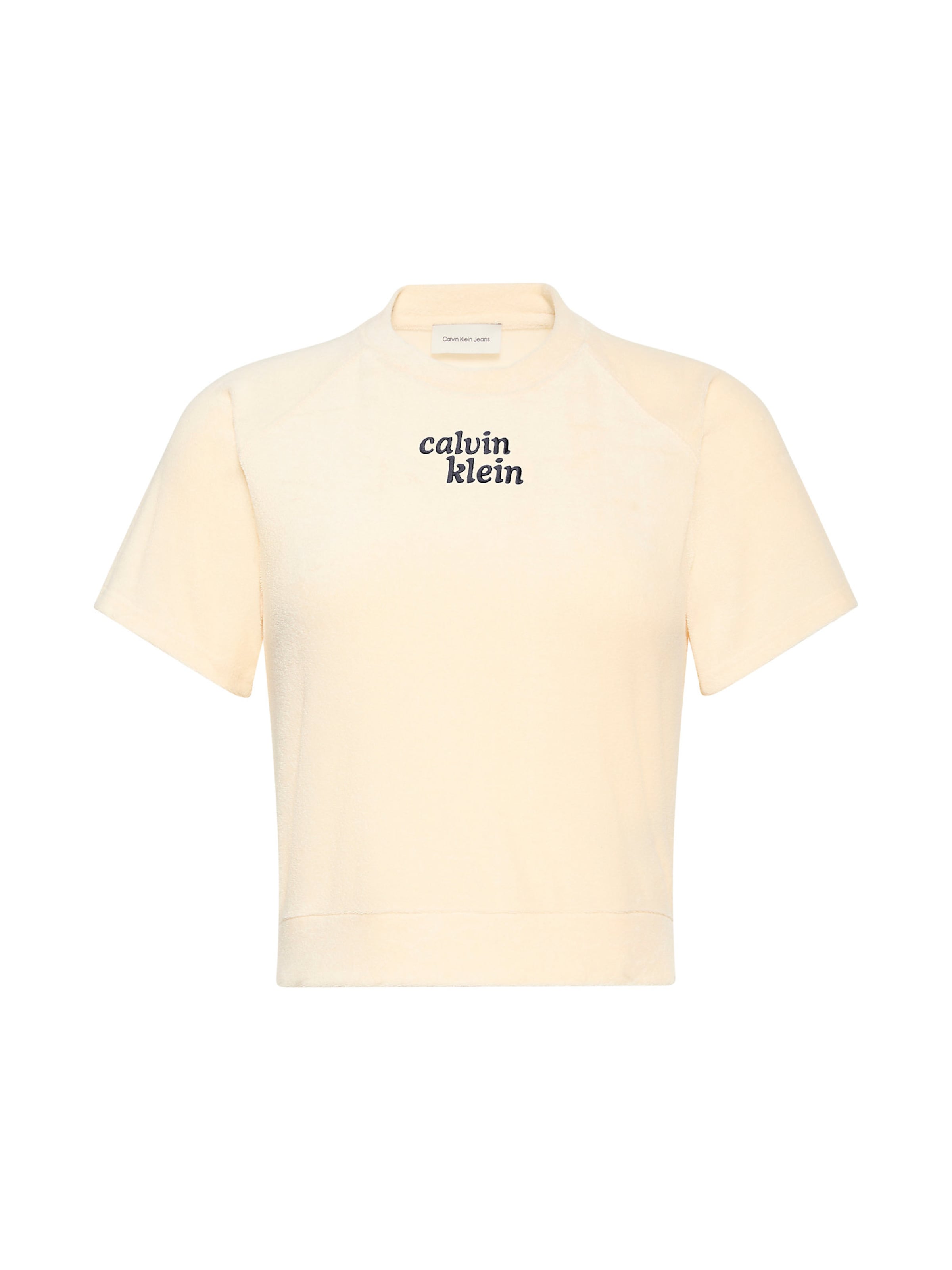 Haut Calvin Klein Jeans en jaune : devant
