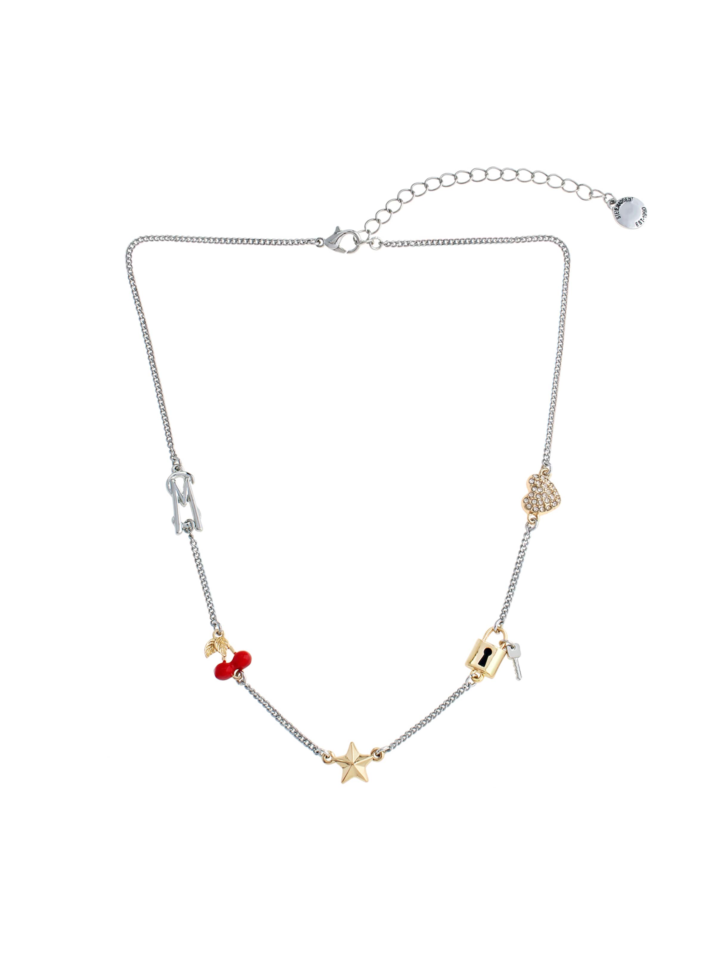 STEVE MADDEN Łańcuszek w kolorze złoty / czerwony / czarny / srebrnym, Podgląd produktu