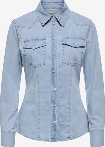 ONLY Blouse 'ONLOlivia' in Blauw: voorkant