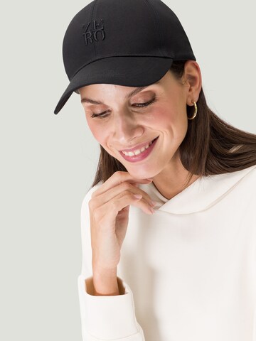 zero Cap in Black: front