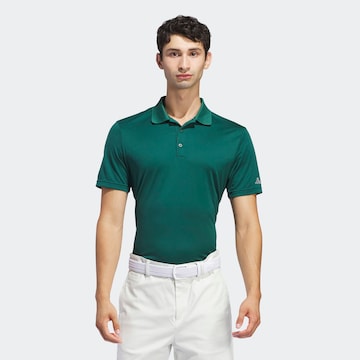 ADIDAS GOLF Performance shirt in Green: front