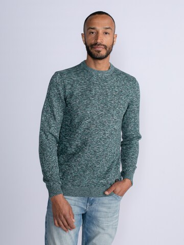 Petrol Industries Sweater 'Oswego' in Blue: front