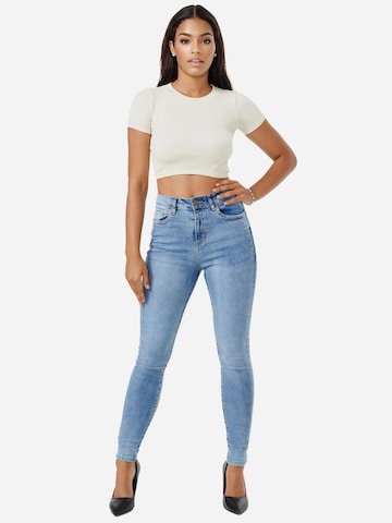 Tazzio Skinny Jeansy 'F107' w kolorze niebieski