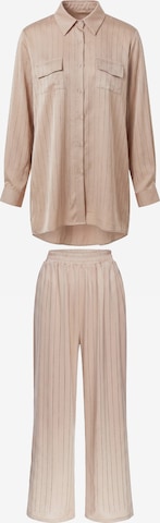 faina Pantsuit in Beige: front