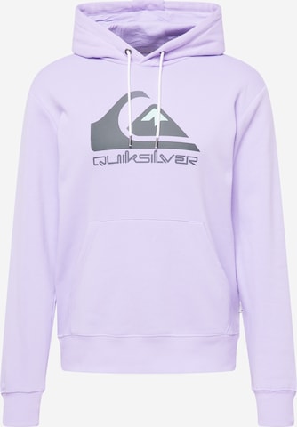 QUIKSILVER Sport sweatshirt i lila: framsida