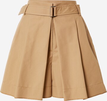 3.1 Phillip Lim Wide Leg Shorts in Beige: predná strana