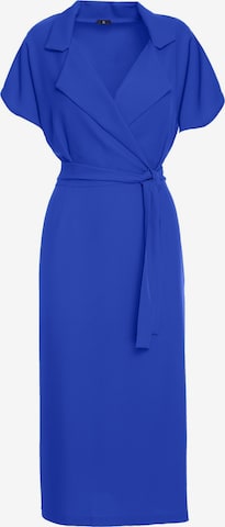 Stylove - Vestido camisero 'S363 ' en azul: frente