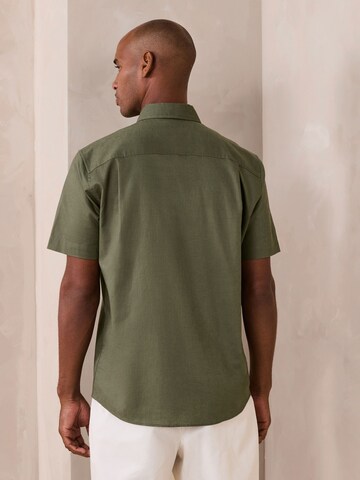 Coupe regular Chemise 'Premium' Next en vert