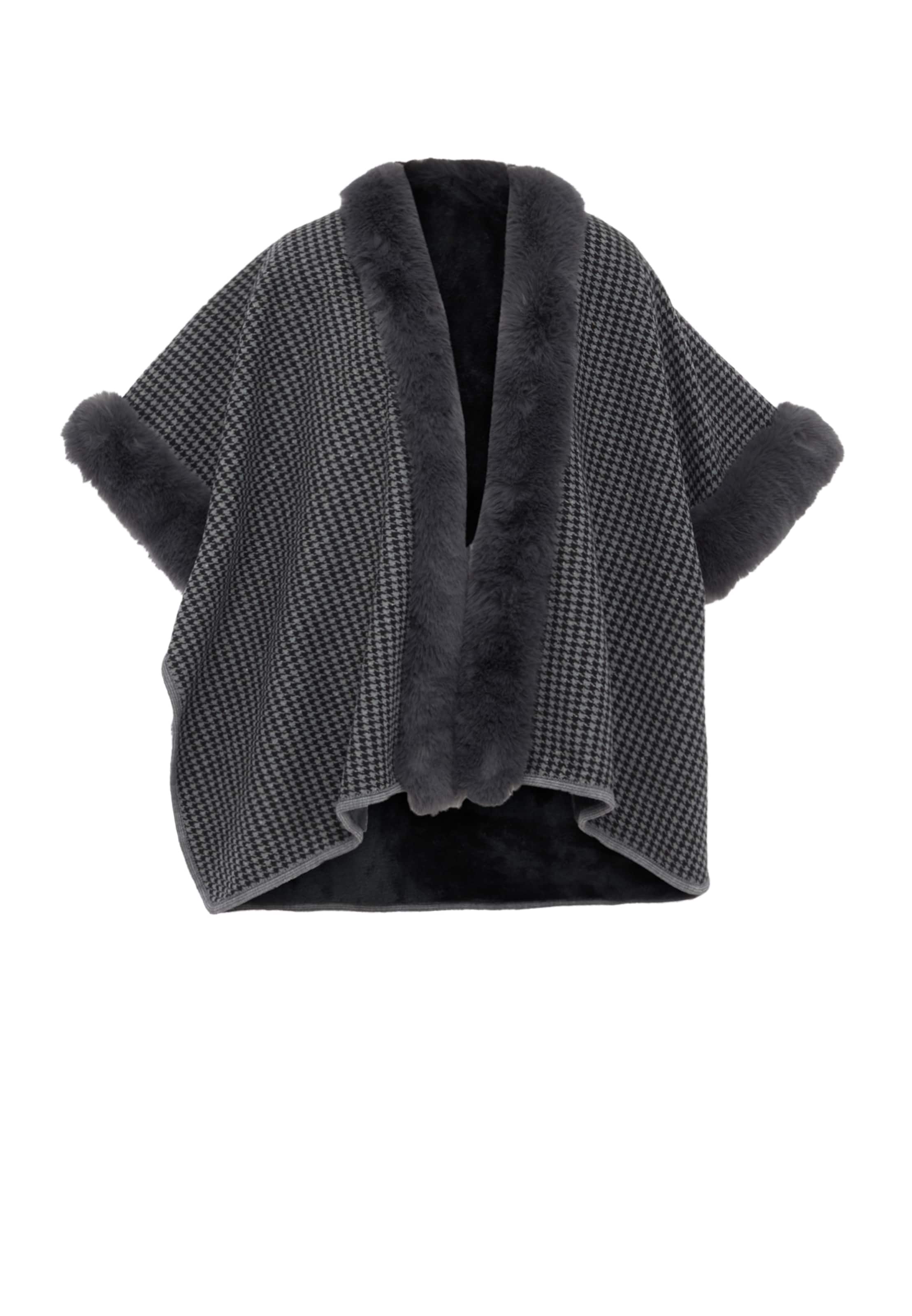 OSHA Cape in Grau: Vorderseite