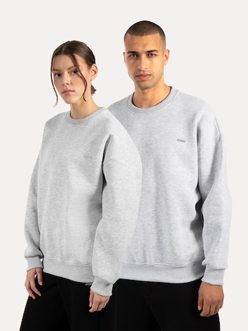 Smilodox Sweatshirt 'Riven' in Grijs