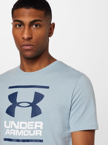 UNDER ARMOUR Functioneel shirt 'Foundation' in Blauw