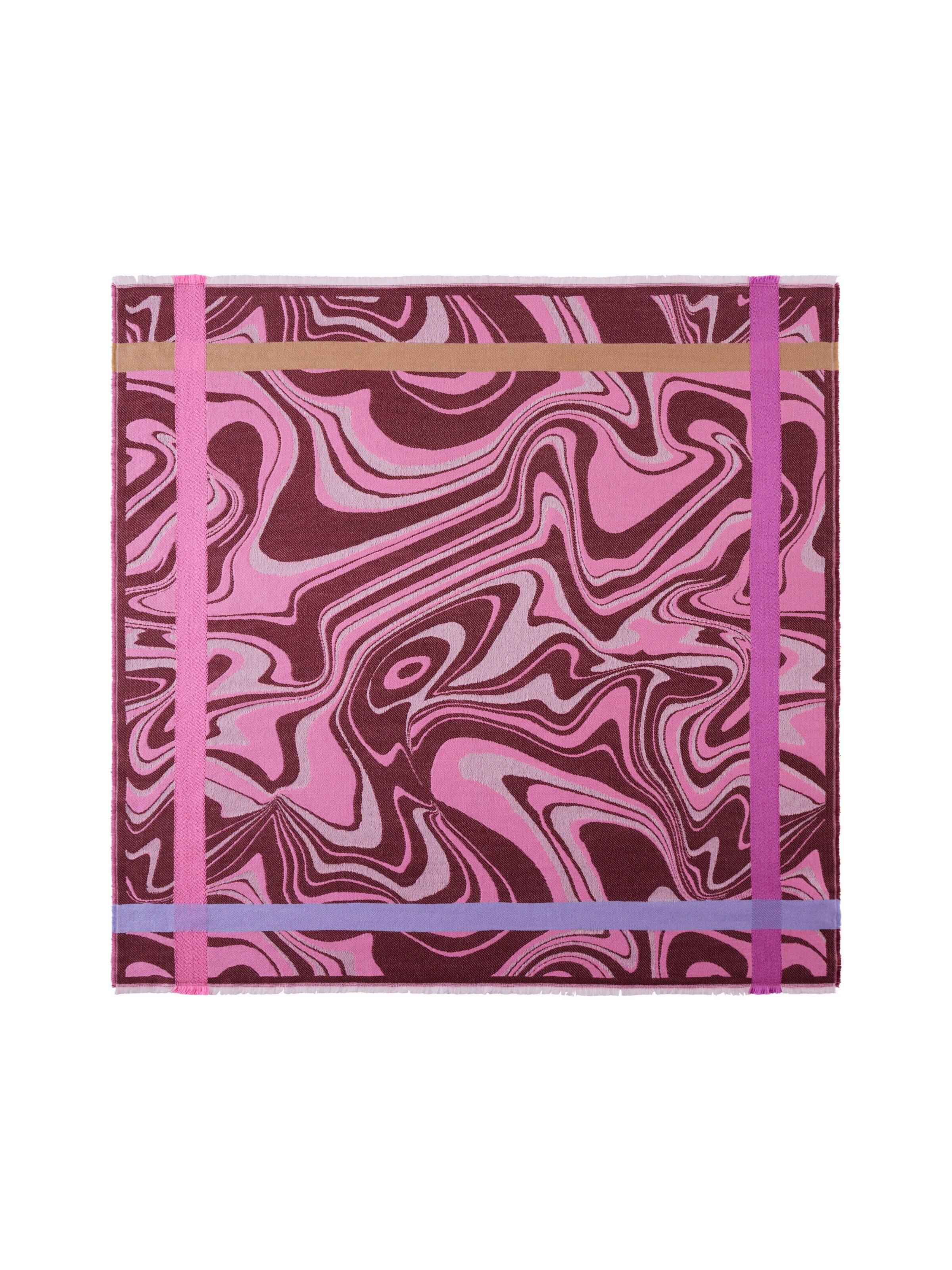 Foulard CODELLO en rose : devant
