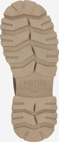 MUSTANG Schnürstiefelette in Braun