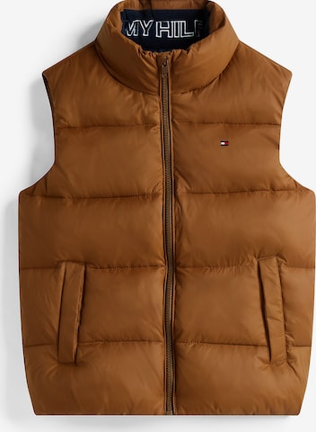 TOMMY HILFIGER Vest in Brown: front