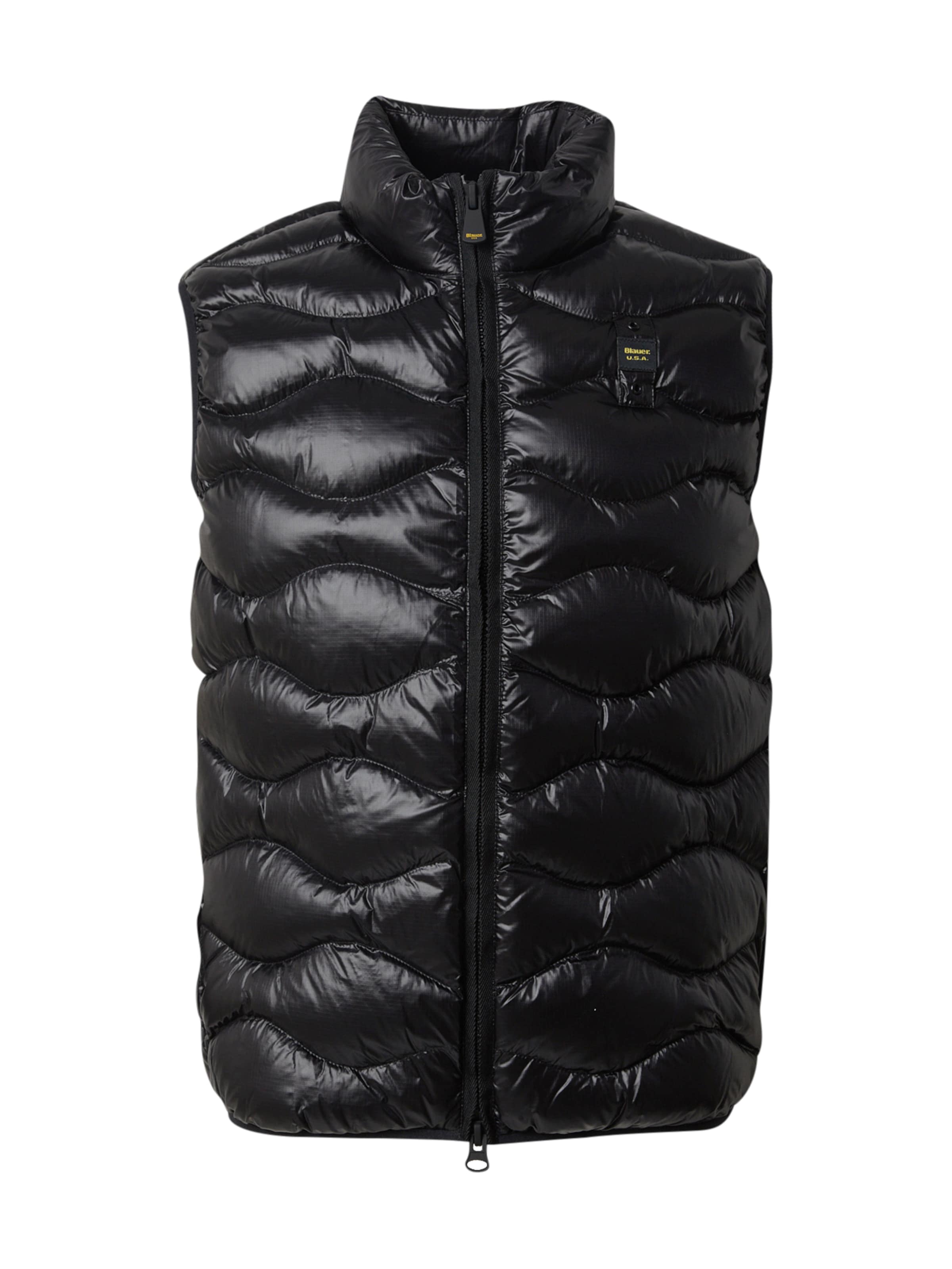 Blauer.USA Γιλέκο 'DANNY' σε μαύρο: μπροστά