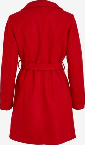 VILA Between-Seasons Coat in Red