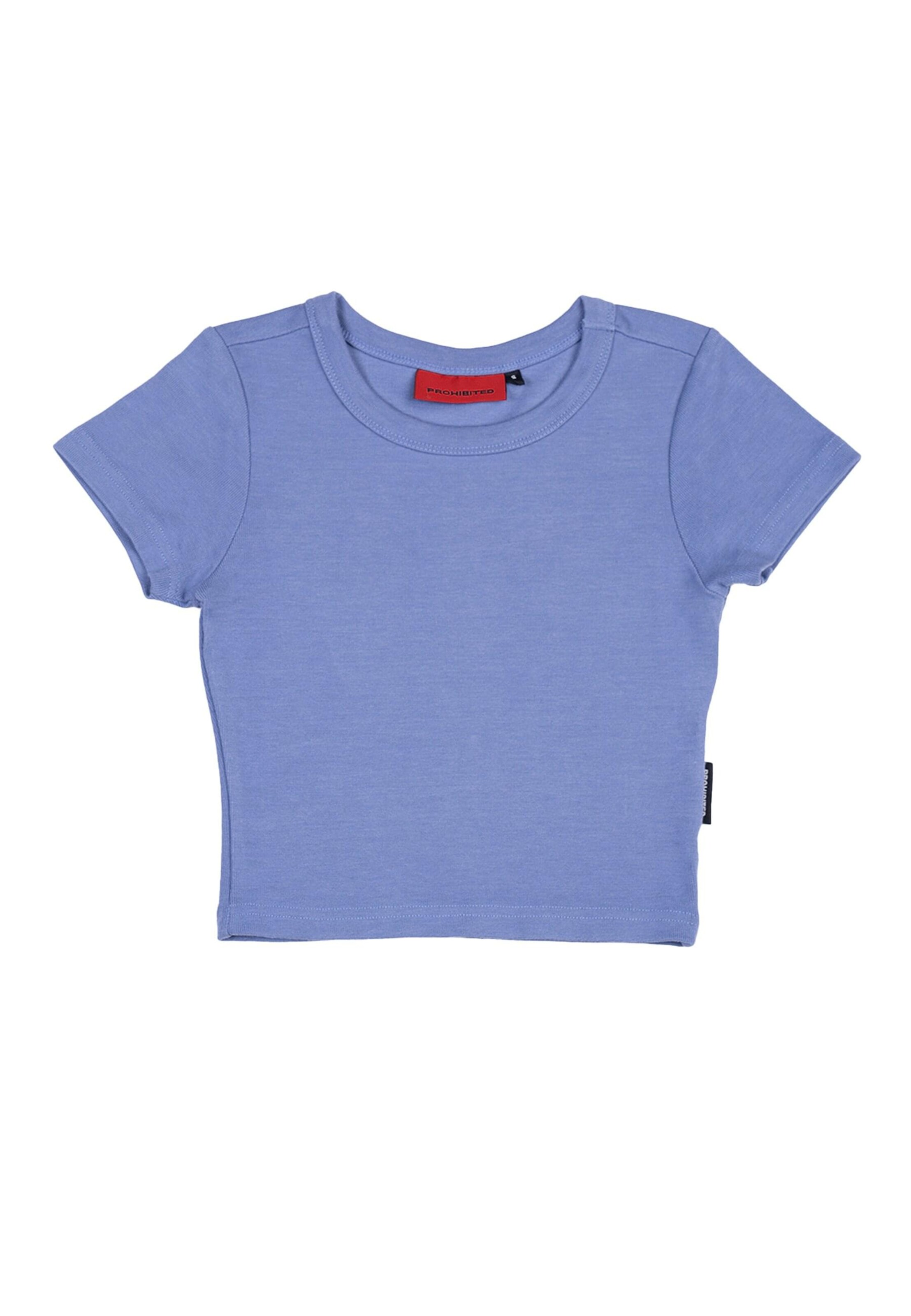 Prohibited T-shirt i lila: framsida