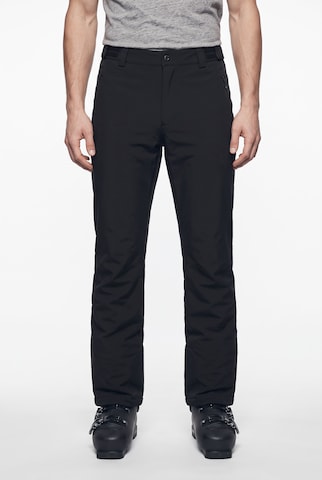 ICEPEAK Regular Outdoor Pants in Black: front