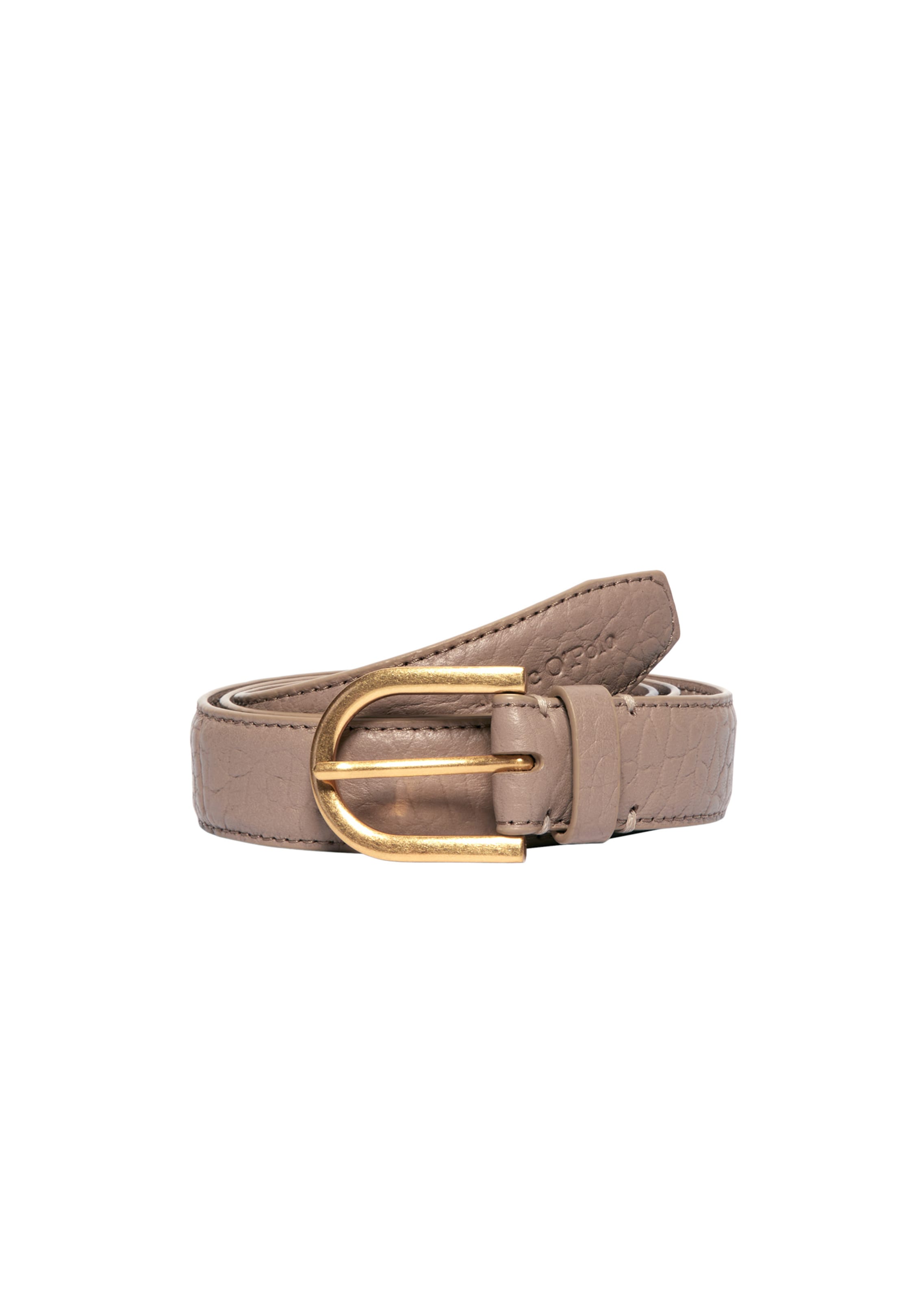 Marc O'Polo Belt in Brown: front