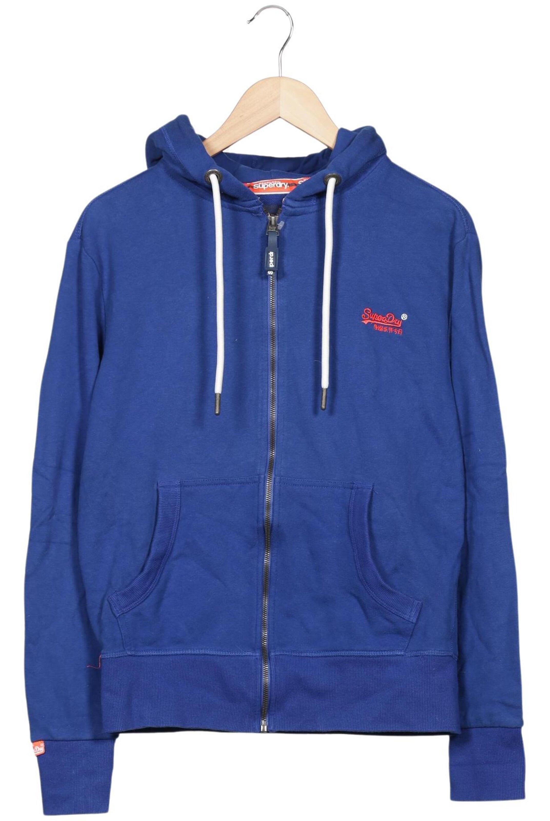 Superdry & Co Sweatshirt & Zip-Up Hoodie in M in Blue: front