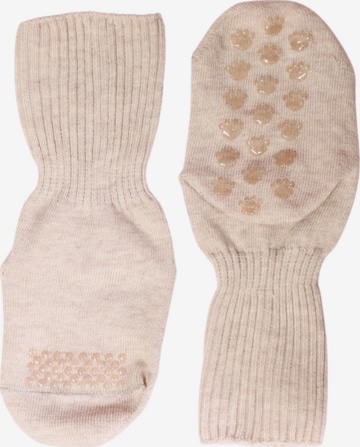 Calzino 'LONDON cotton socks for babies' di Sokisahtel in beige: frontale
