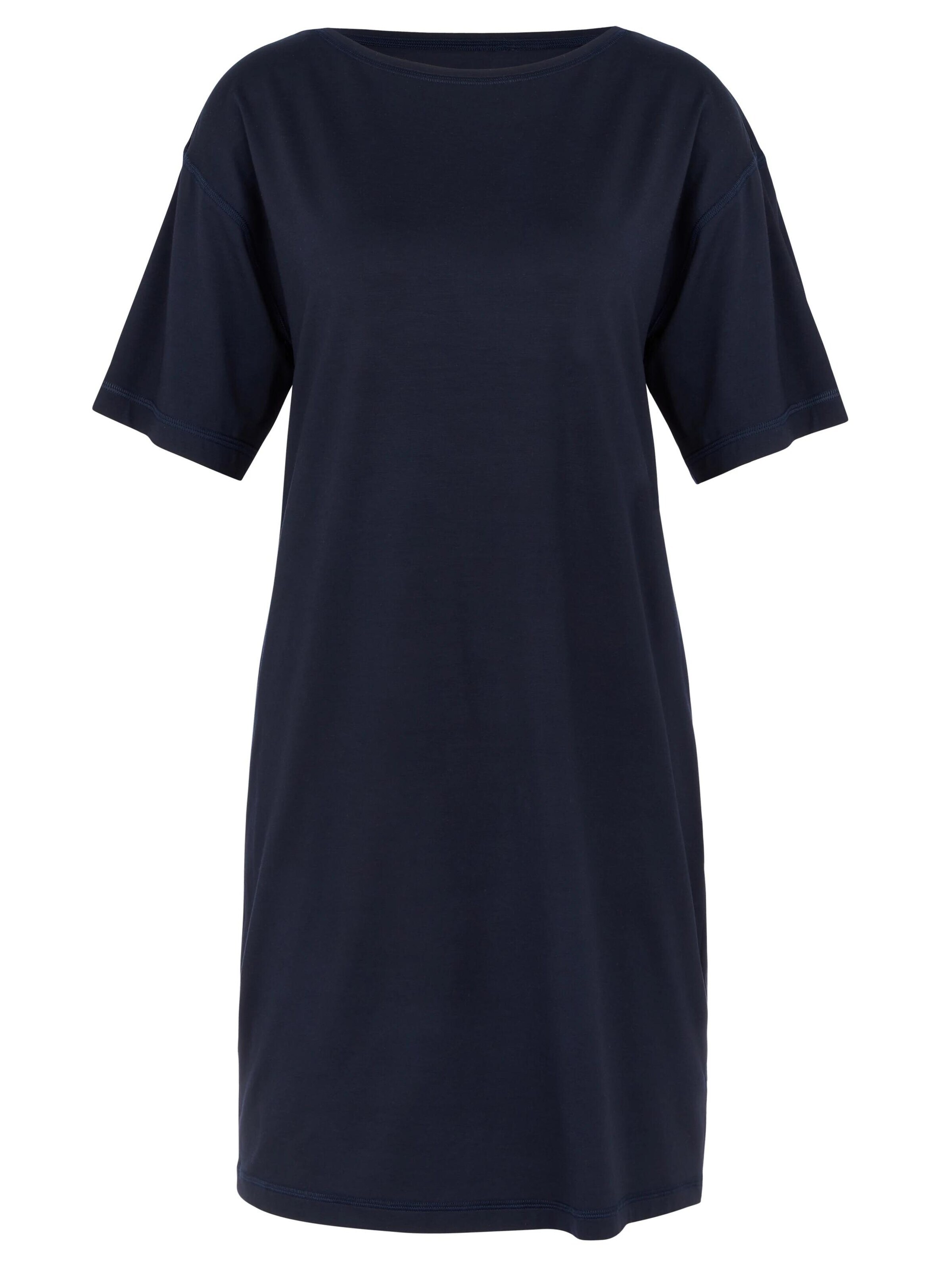 CALIDA Nachthemd 'DEEPSLEEPWEAR Balancing' in Zwart: voorkant