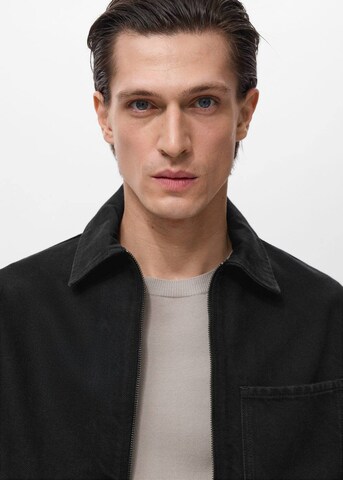 MANGO MAN Between-Season Jacket 'Bryan' in Black