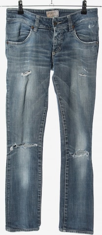 MET JEANS Straight-Leg Jeans 24-25 in Blau: predná strana