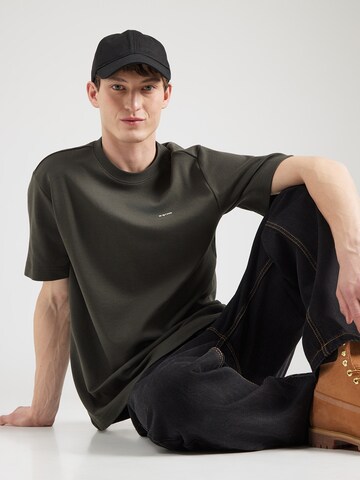 G-STAR Футболка 'True' в Серый: спереди