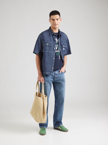 CAMP DAVID Shirt in Blue