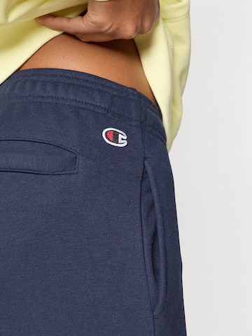 Champion Authentic Athletic ApparelFlared/zvonoliki kroj Hlače - plava boja