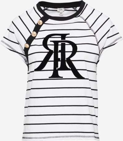 Maglietta River Island di colore nero / bianco, Visualizzazione prodotti