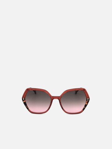 Lunettes de soleil Carolina Herrera en rouge