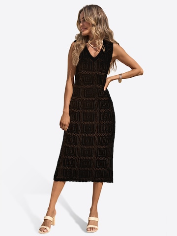 Imily Bela Gebreide jurk in Zwart