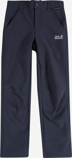 JACK WOLFSKIN Outdoor Pants 'Fourwinds' in Blue / White, Item view